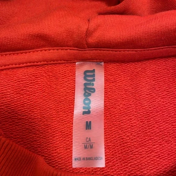Wilson Tennis Pullover Hoodie Unisex Size Medium (Brand New) - Picture 7 of 10